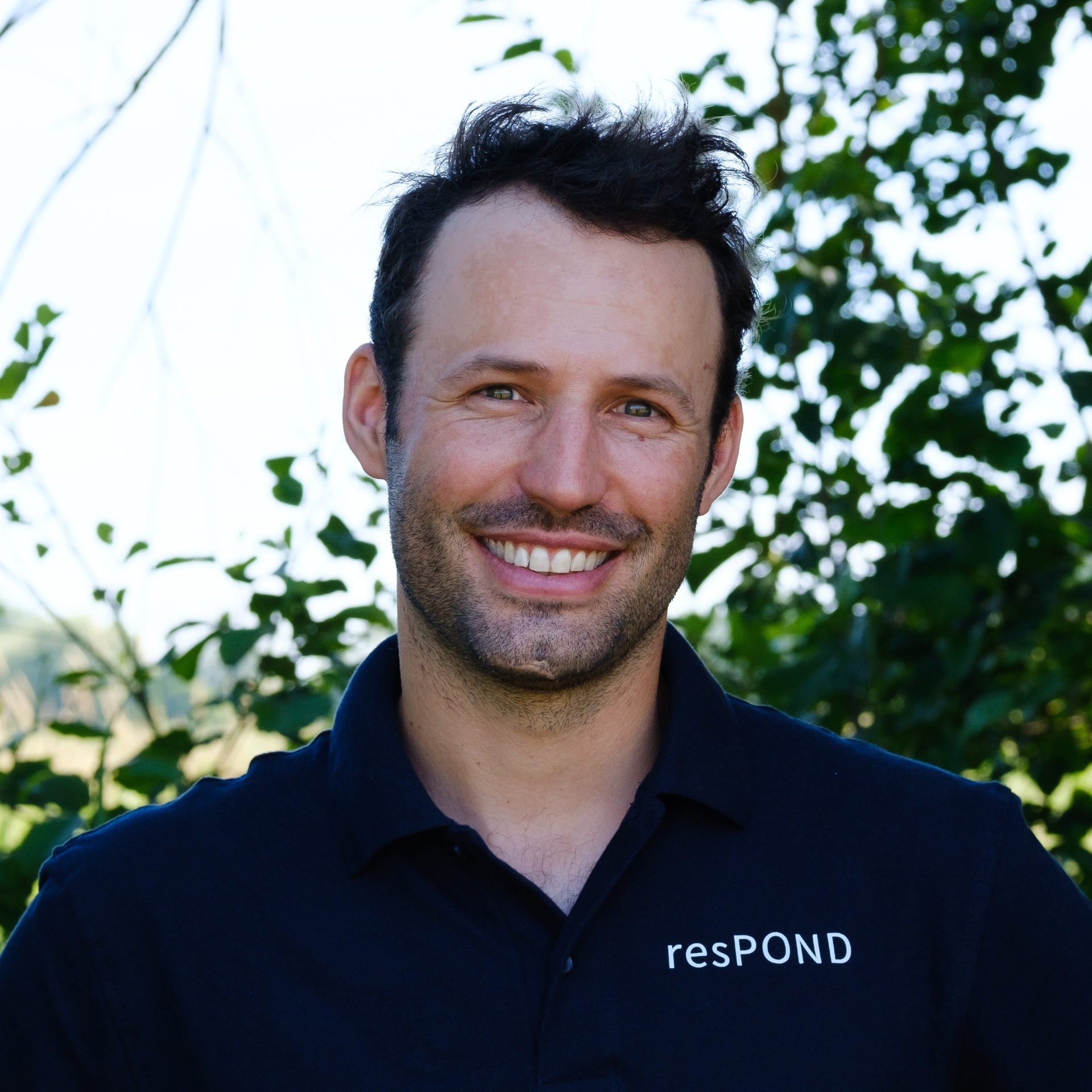 Christian Bergius, by Stefanie Filz Christian Bergius, founder of resPOND